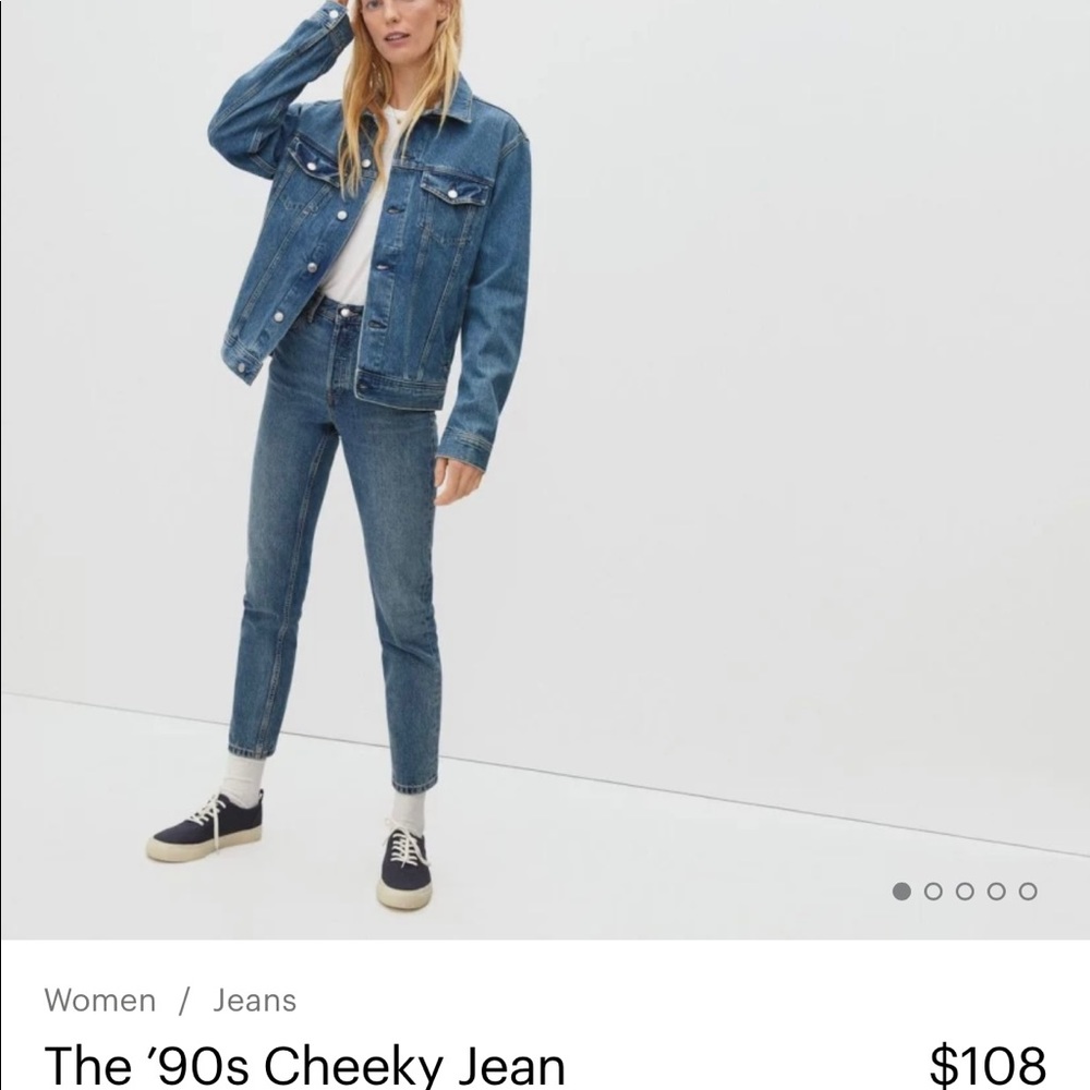 Everlane 90’s Cheeky Jean / size 24 ankle